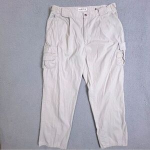 ORVIS MENS CARGO PANTS TAN SIZE 36